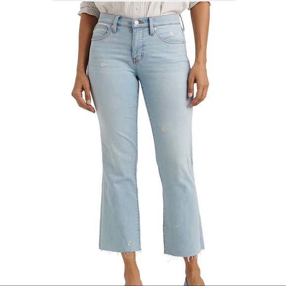 Lucky Brand Ava Mid Rise Crop Mini Boot with Floral Embroidery. Size 2 - Picture 14 of 14